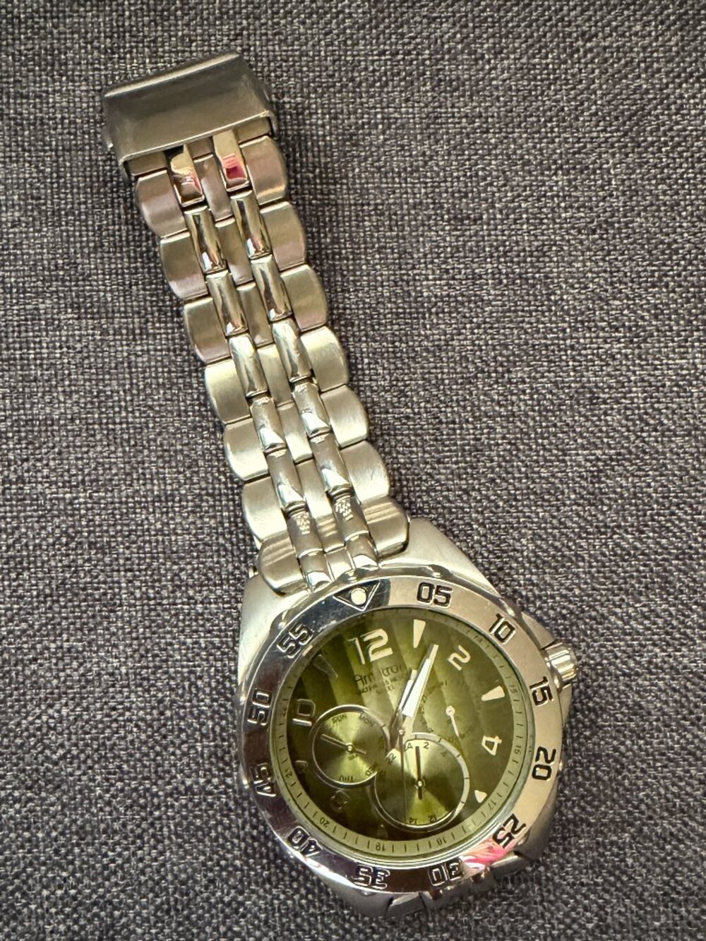Armitron Green Multi-Function Watch - Picture 7 of 13